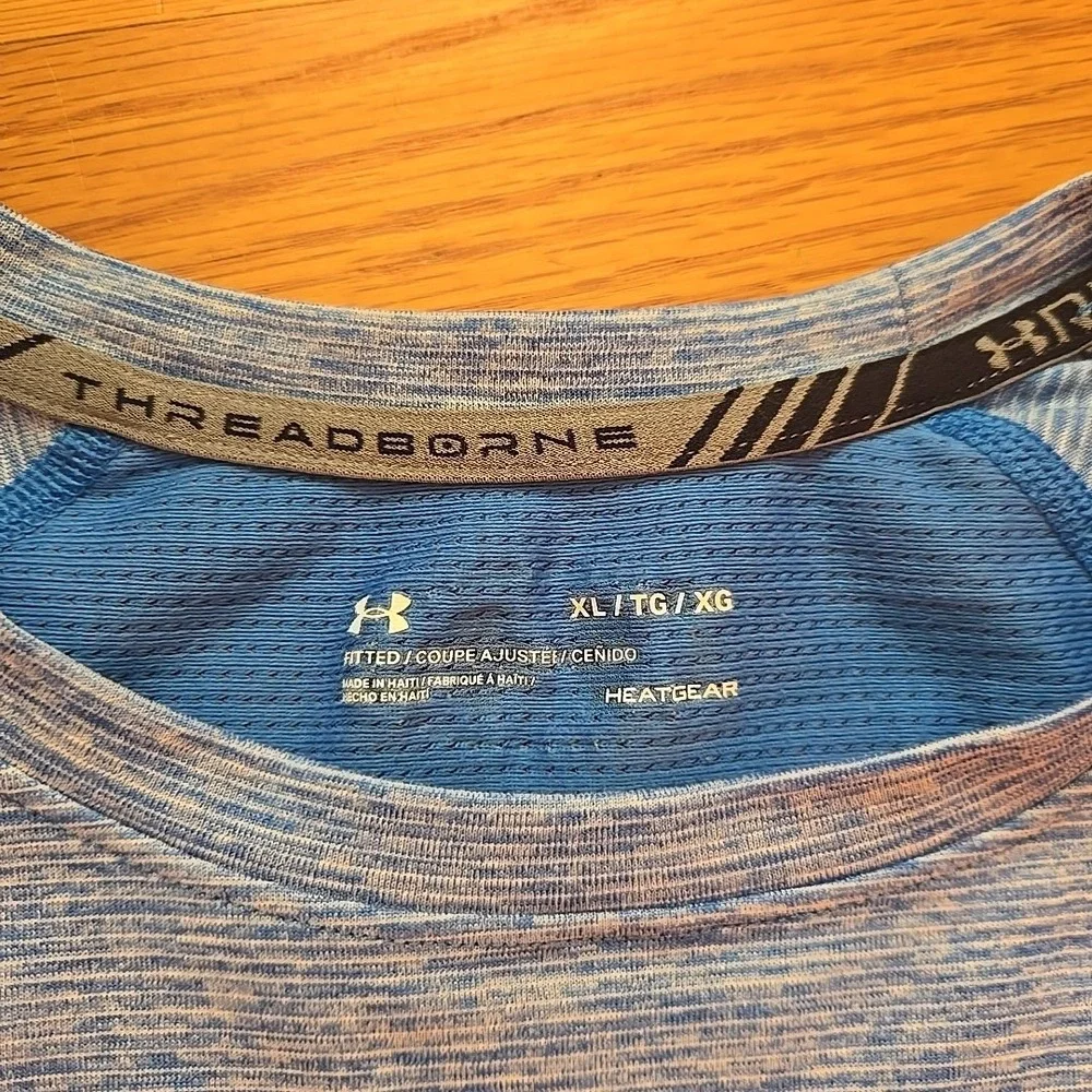 UNDER Armour Men's Fitted Athletic T Shirt XL Under Armour‎ Run